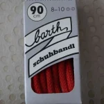 Lacets Ronds Extra Épais – Rouge 90 cm (Barth) #0