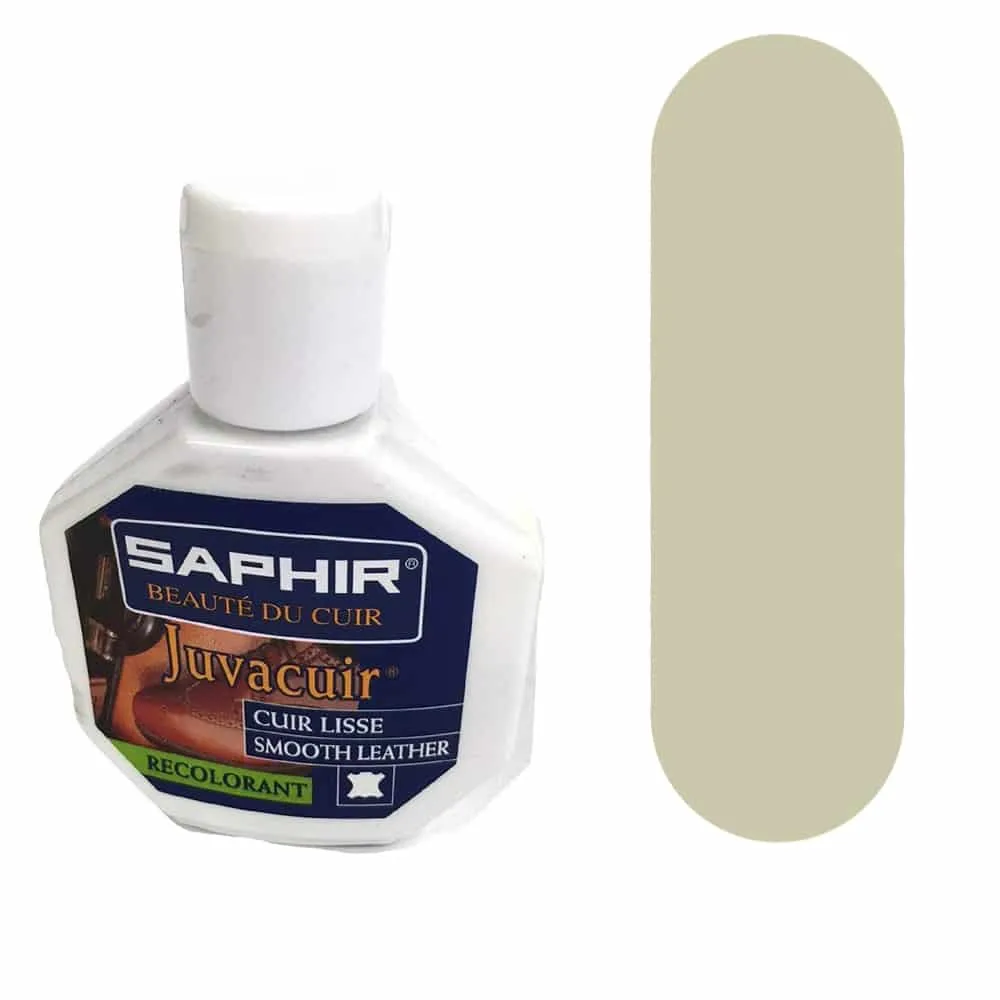 Saphir Juvacuir – cirage extra opaque, presque de la peinture – 75ml. – 44 Crème #0