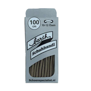 Lacet Rond Fin Beige 100cm – Barth Qualité Allemande