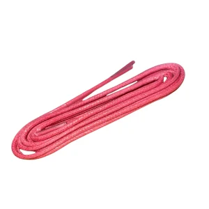Lacet Rond Ciré Rose 75 cm – Qualité Allemande Barth