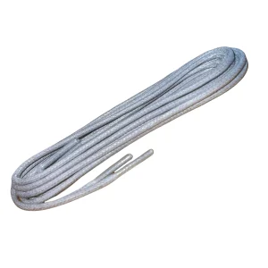 Lacet Rond Ciré Gris 75 cm – Qualité Allemande Barth