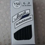 Lacets Ronds Extra Épais – Noir 150 cm (Barth) #0