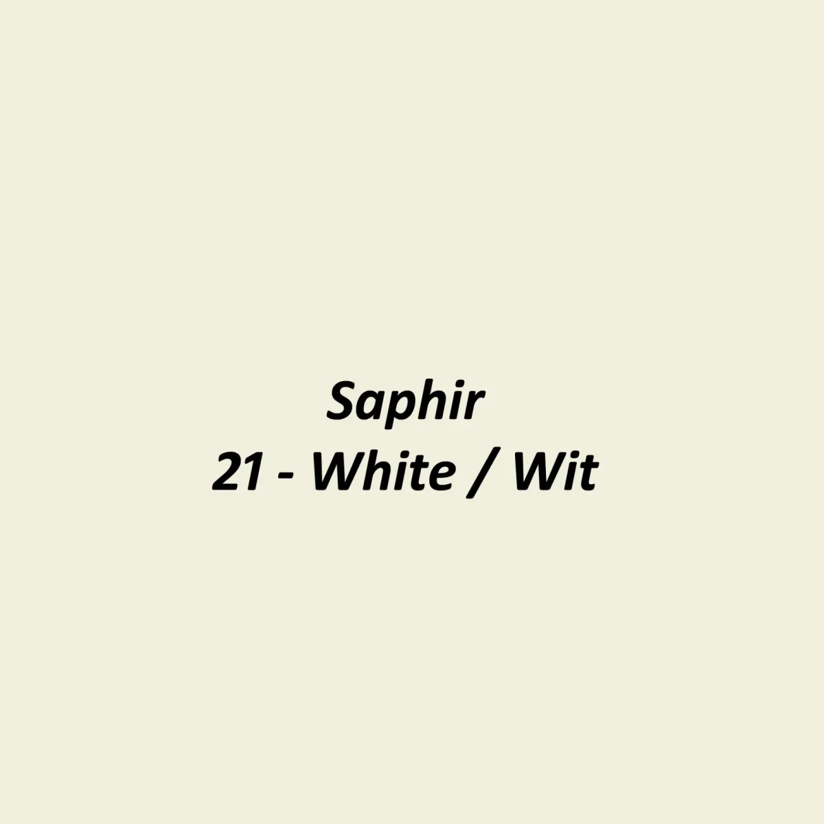 Saphir Juvacuir – cirage extra opaque, presque de la peinture – 75ml. – 21 Blanc #2
