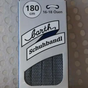 Lacet Large Plat Barth Gris 180cm