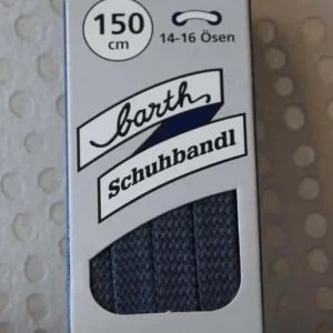Lacet Large Plat Barth Gris foncé 150cm