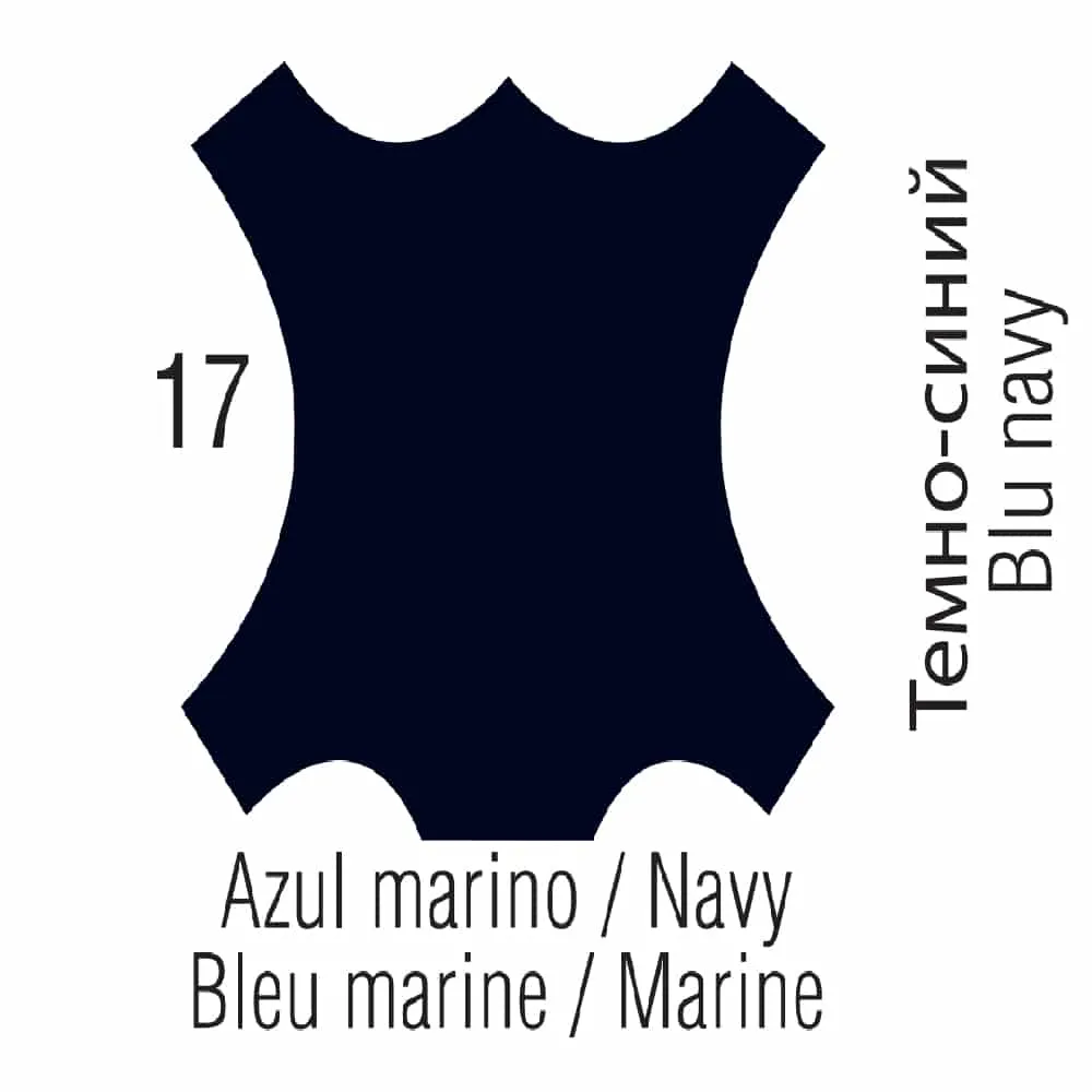 Peinture cuir Tarrago – 017 bleu marine #0