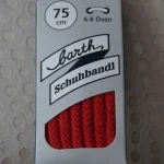 Lacets Ronds Extra Épais – Rouge 75 cm (Barth) #0