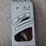 Lacet Rond Fin – Marron Moyen 65 cm (Barth) #0