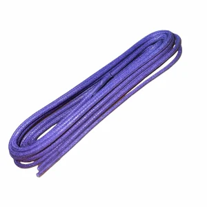 Lacet Rond Ciré Violet 75 cm – Qualité Allemande Barth