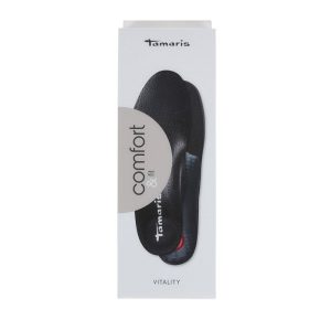 Semelle Tamaris Vitality – soutien plantaire cuir & charbon actif – Taille 37