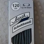 Lacet fin – Rond – Gris 120 cm (Barth) #0