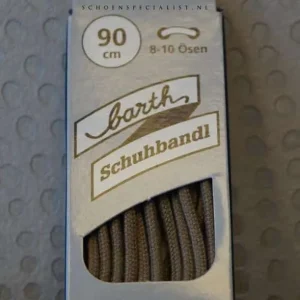 Lacet Rond Fin Barth Beige 90 cm