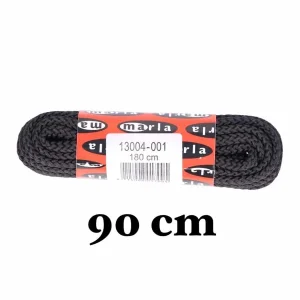Lacets Chaussures de Travail Noirs 90 cm – Robustes & Résistants