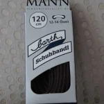 Dentelle fine et ronde – Marron 120 cm (Barth) #0