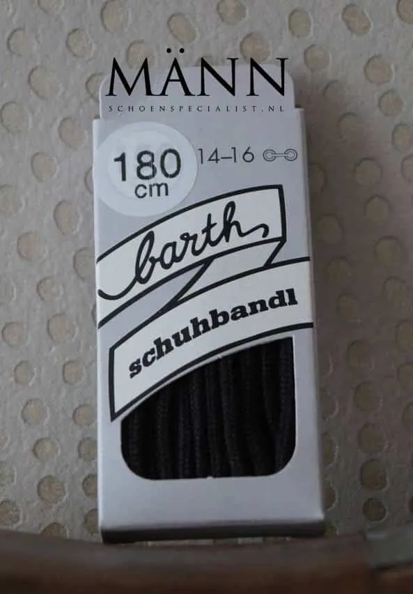 Lacet Rond Fin – Marron 180 cm (Barth) #0