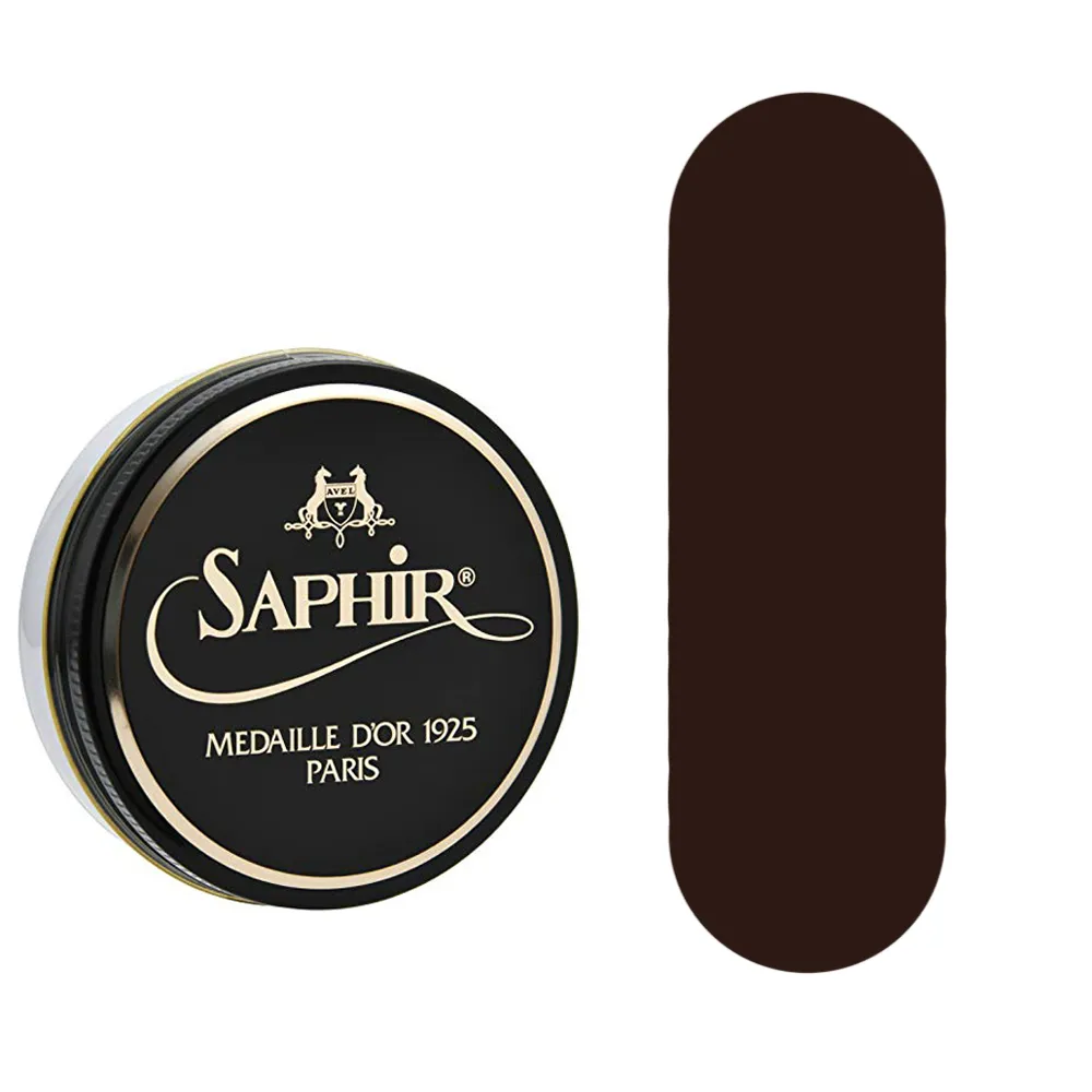 Saphir Medaille d'Or Pate de Luxe cirage pour chaussures – (09) Acajou – 100ml #0