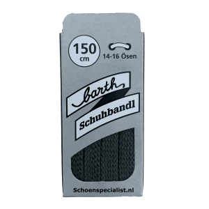Lacet Plat Large Gris 150cm – Barth Qualité Allemande