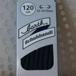 Lacets Ronds Épais – Bleu Foncé 120 cm (Barth) #0