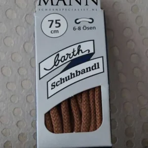 Lacets Ronds Épais Barth Marron Clair 75 cm