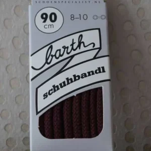 Lacets Ronds Épais Bordeaux 90 cm – Barth Qualité Allemande