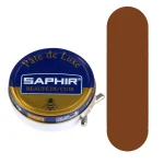 Saphir Pate de Luxe cirage en étain – 03 Marron clair – 50ml #0