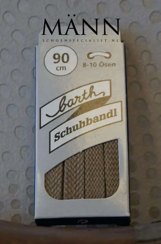 Lacet large plat – Beige 90 cm (Barth) #0