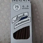 Lacets Ronds Épais – Marron Moyen 75 cm (Barth) #0