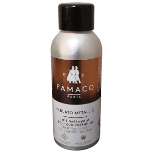 Famaco Perlato Metallic – Crème d'Entretien pour Cuir Métallisé