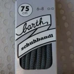 Lacet Rond Épais – Gris 75 cm (Barth) #0