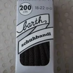 Lacet Rond Extra Épais – Marron 200 cm (Barth) #0