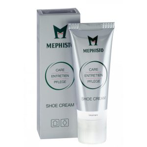Mephisto Crème pour Chaussures Tube - Crème pour Chaussures dans Tube Pratique avec Éponge - 75ml