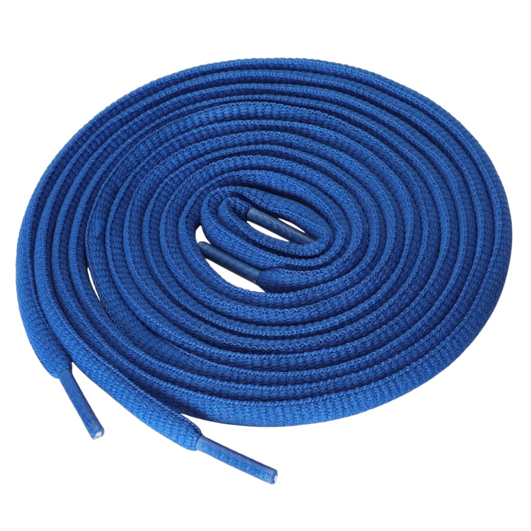 Lacet rond en cire – Jeans bleu – 75 cm #4