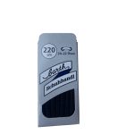 Lacet rond extra-épais – Noir, 220 cm #0