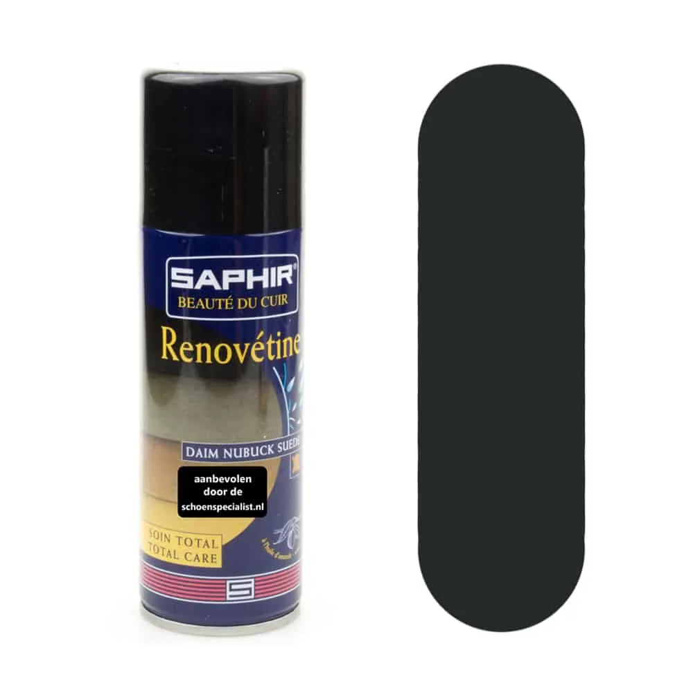 Saphir Renovétine spray – spray daim / nubuck – Gris Foncé (15) – 200 ml #1