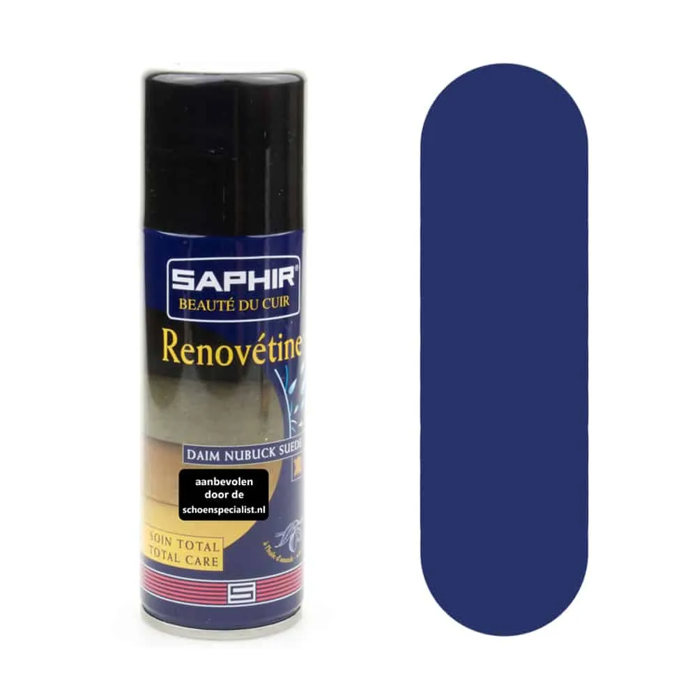 Saphir Renovétine spray – spray daim / nubuck – Bleu Saphir (07) – 200 ml #1