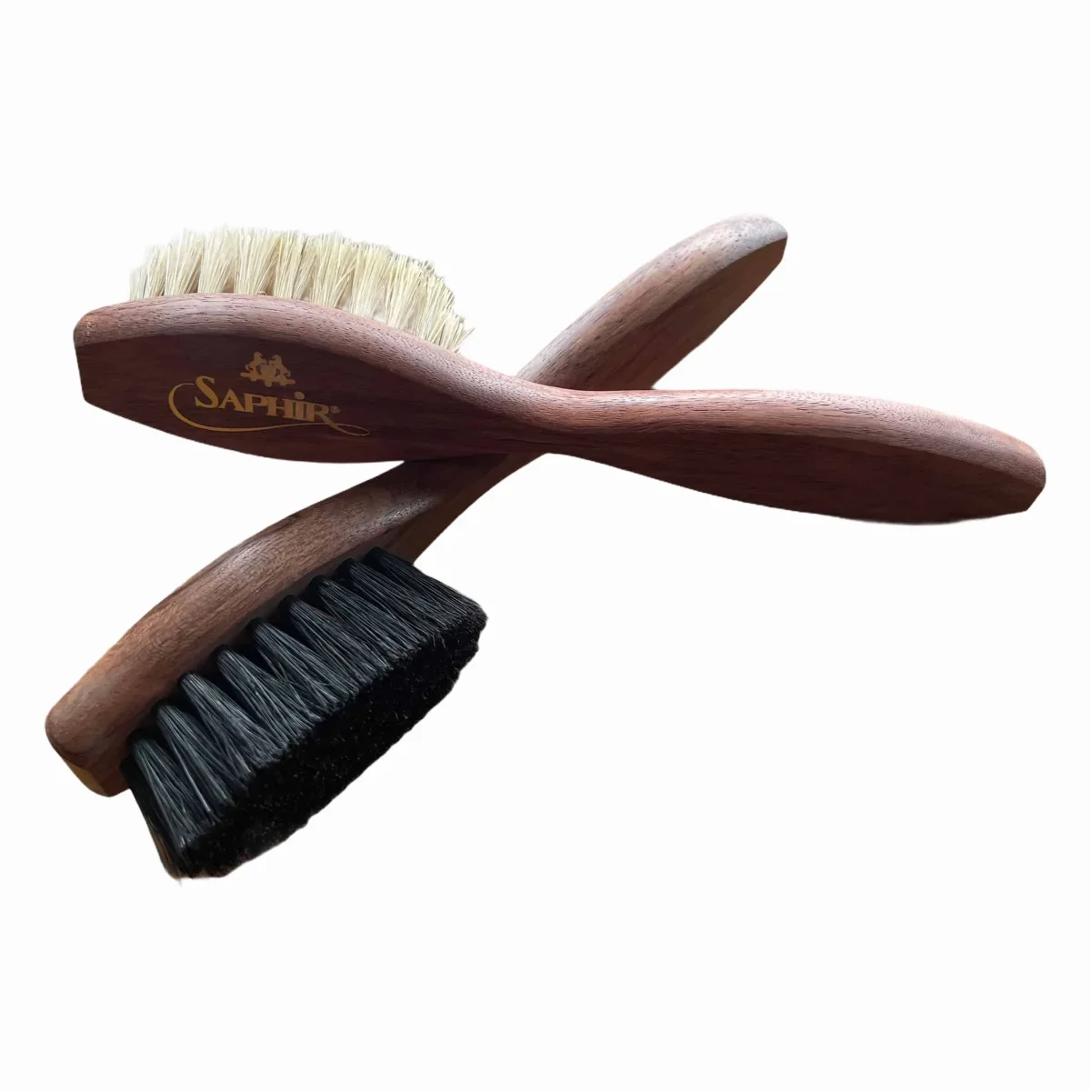 Saphir Medaille d'Or Brosse à lubrifier exotique large – neutre / noir #0