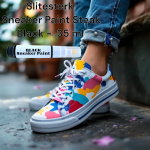 Baskets verf stift – Zwart #5