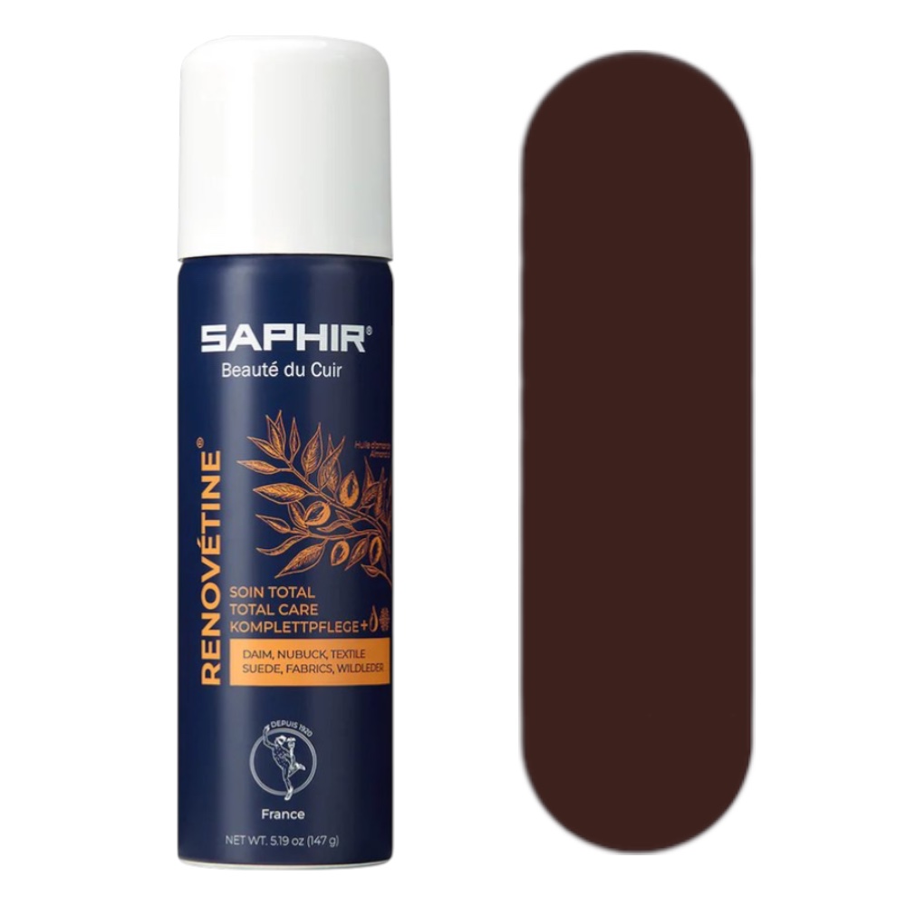 Saphir Renovétine spray – spray daim / nubuck – Brun Moyen (37) – 200 ml #0
